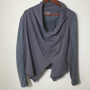 Blank NYC Asymmetrical Moto Style Jacket Size Medium